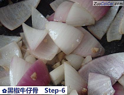 黑椒牛仔骨做法第六步骤