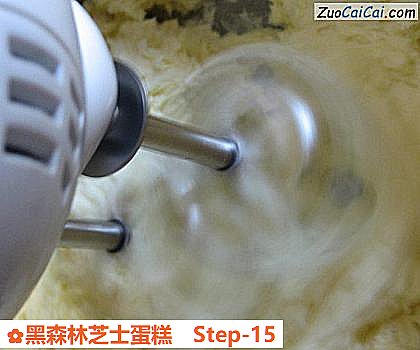 黑森林芝士蛋糕做法第十五步骤