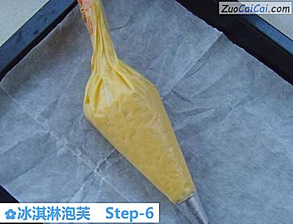 冰淇淋泡芙做法第六步骤