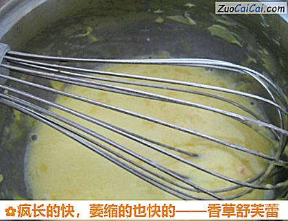 香草舒芙蕾做法第八步骤