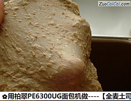 用柏翠PE6300UG面包机做做法第十步骤