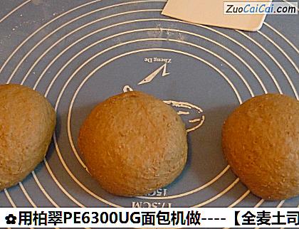 用柏翠PE6300UG面包机做做法第十二步骤