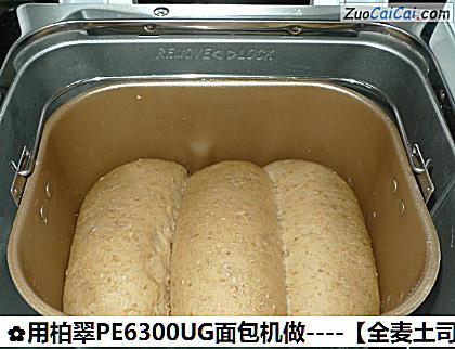 用柏翠PE6300UG面包机做做法第十五步骤