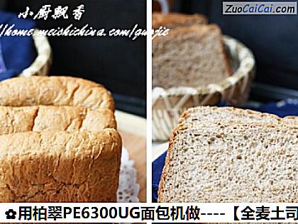 用柏翠PE6300UG面包机做做法第十六步骤