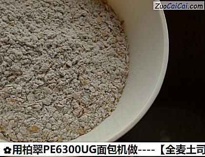 用柏翠PE6300UG面包机做做法第六步骤
