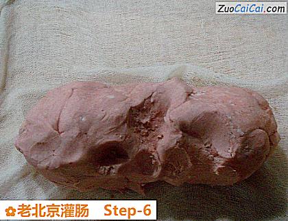 老北京灌肠做法第六步骤