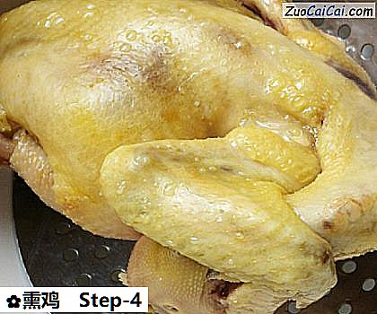 熏鸡做法第四步骤