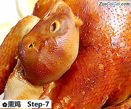 熏鸡做法第七步骤