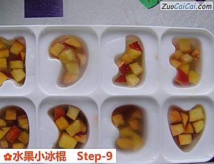 水果小冰棍做法第九步骤