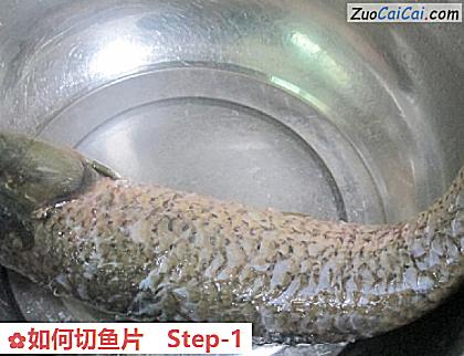 如何切鱼片做法第一步骤