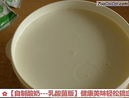 自制酸奶做法第四步骤