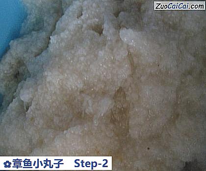章鱼小丸子做法第二步骤