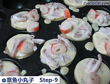 章鱼小丸子做法第九步骤