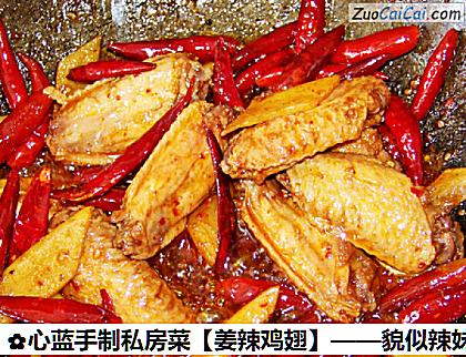 姜辣鸡翅做法第八步骤