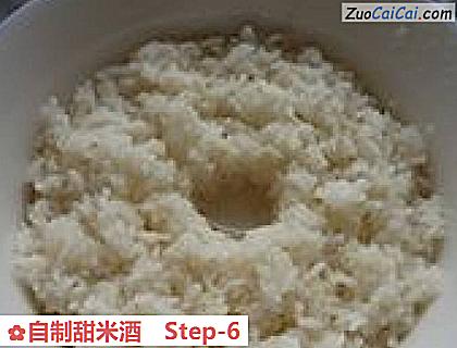 自制甜米酒做法第六步骤