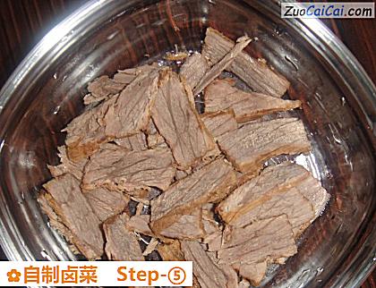 自制卤菜做法第五步骤