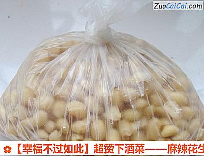 麻辣花生米做法第四步骤