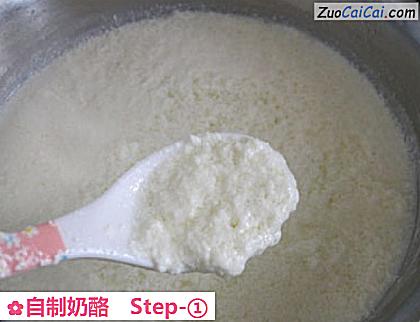 自制奶酪做法第一步骤