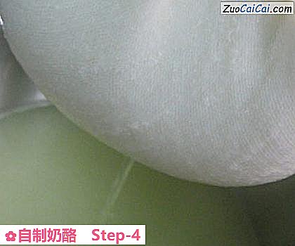 自制奶酪做法第四步骤