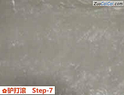 驴打滚做法第七步骤