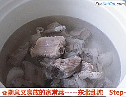 随意又豪放的家常菜-东北乱炖做法第二步骤