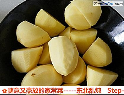 随意又豪放的家常菜-东北乱炖做法第五步骤