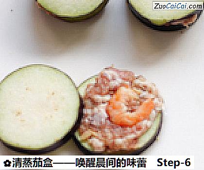 清蒸茄盒——唤醒晨间的味蕾做法第六步骤