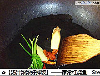 家常红烧鱼做法第五步骤