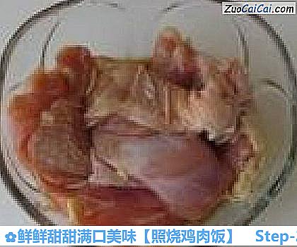 照烧鸡肉饭做法第二步骤