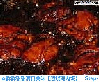 照烧鸡肉饭做法第七步骤