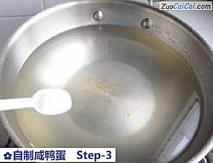 自制咸鸭蛋做法第三步骤