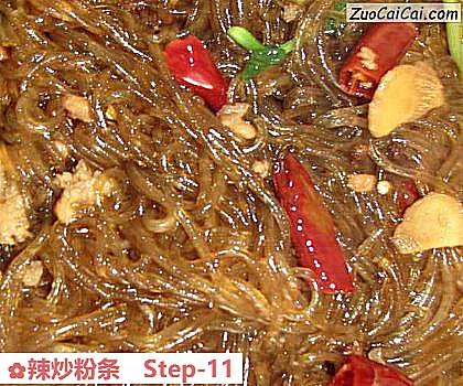 辣炒粉条做法第十一步骤