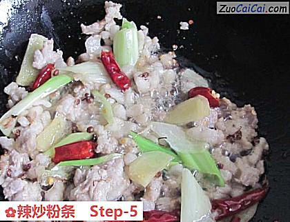 辣炒粉条做法第五步骤