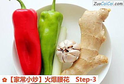 家常小炒做法第三步骤