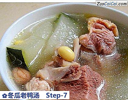 冬瓜老鸭汤成品图1