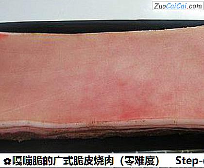 嘎嘣脆的广式脆皮烧肉做法第四步骤