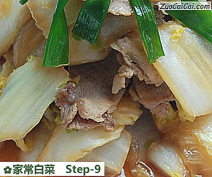 家常白菜做法第九步骤