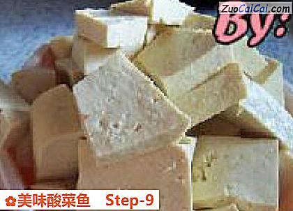 美味酸菜鱼做法第九步骤