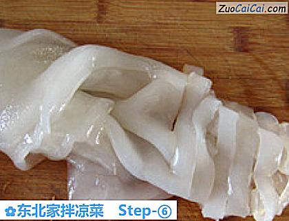 东北家拌凉菜做法第六步骤