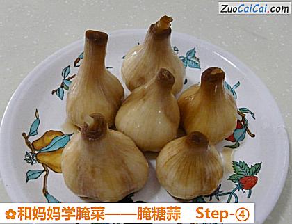 腌糖蒜成品图3