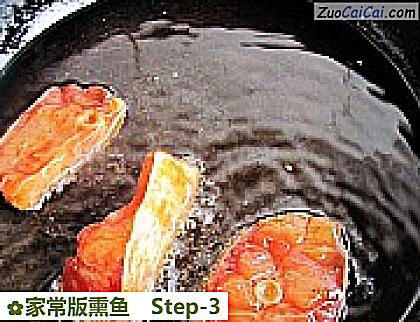 家常版熏鱼做法第三步骤