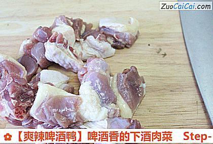爽辣啤酒鸭做法第一步骤