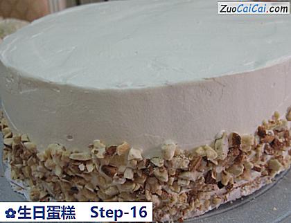 生日蛋糕做法第十六步骤