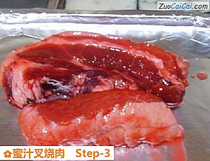 蜜汁叉烧肉做法第三步骤