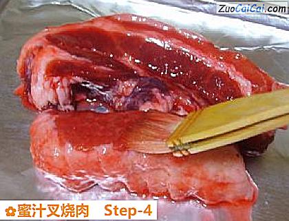 蜜汁叉烧肉做法第四步骤
