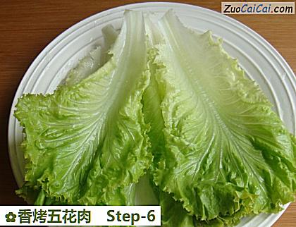 香烤五花肉做法第六步骤