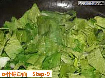 什锦炒面做法第九步骤