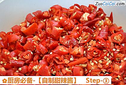 厨房必备-［自制甜辣酱］做法第三步骤
