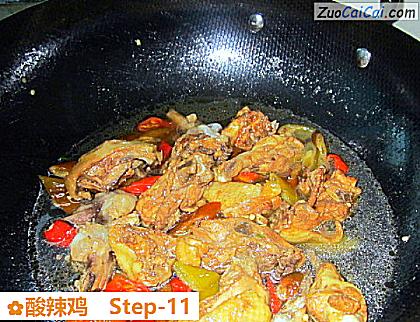 酸辣鸡做法第十一步骤