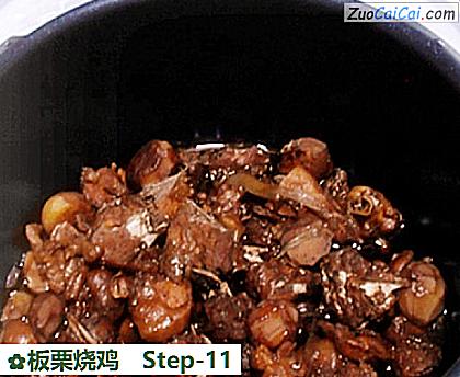 板栗烧鸡成品图2